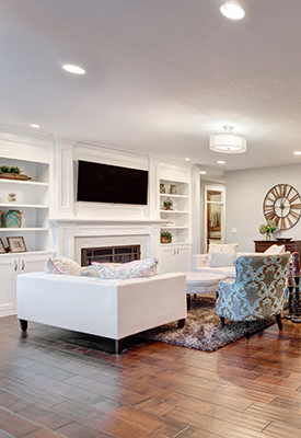 Modular Home Interior - Living Room | American West Homes, Cortez, Colorado