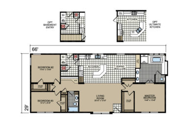 P-130SR Barrington Floor Plan - Atlantic Homes Lifestyle Series
