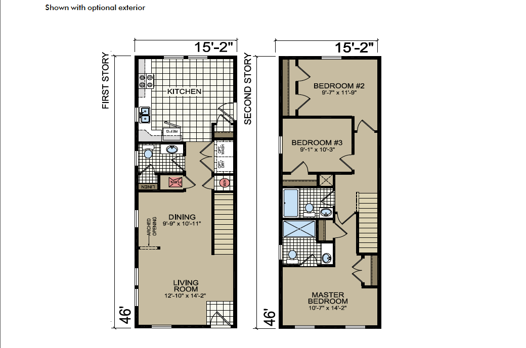S-30 Atlantic Homes The Piedmont Floor Plan