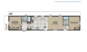 CN466 Floor Plan - Atlantic Homes Central Great Plains Series