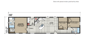 CN663 Floor Plan - Atlantic Homes Central Great Plains Series