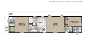 CN668 Floor Plan - Atlantic Homes Central Great Plains Series