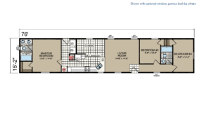 CN676 Floor Plan - Atlantic Homes Central Great Plains Series