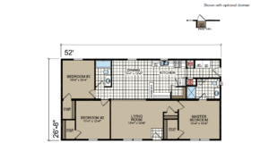 CN852 Floor Plan - Atlantic Homes Central Great Plains Series