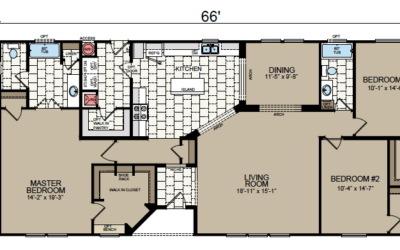 AF-3266 Floor Plan - Redman Homes American Freedom Series