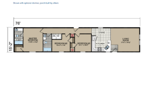 CN324 Floor Plan - Atlantic Homes Central Great Plains Series