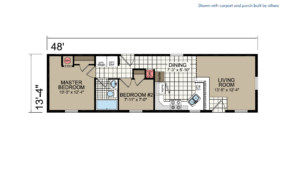 CN449 Floor Plan - Atlantic Homes Central Great Plains Series