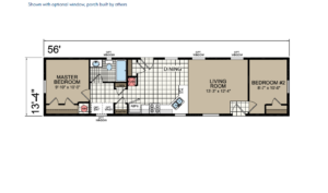 CN456 Floor Plan - Atlantic Homes Central Great Plains Series
