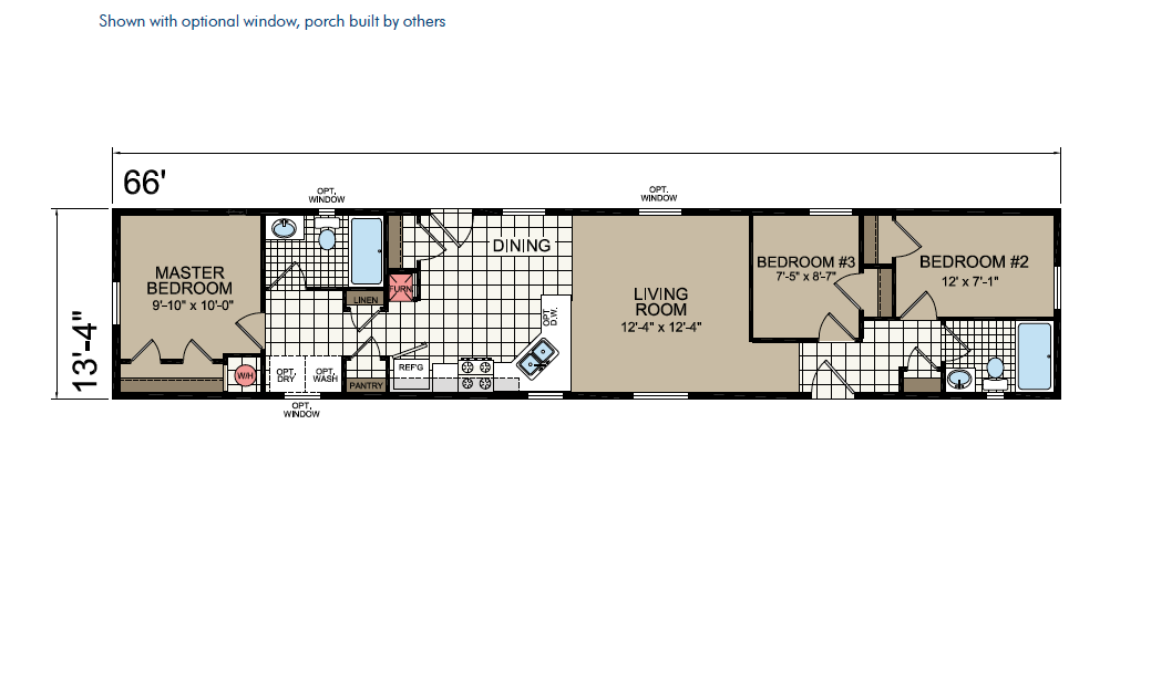 CN467 Floor Plan - Atlantic Homes Central Great Plains Series