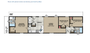 CN667 Floor Plan - Atlantic Homes Central Great Plains Series