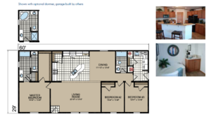 CN960 Floor Plan - Atlantic Homes Central Great Plains Series