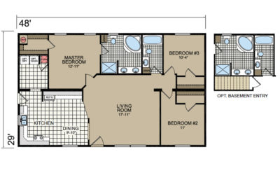 E23 Floor Plan - Atlantic Homes Lifestyle Series