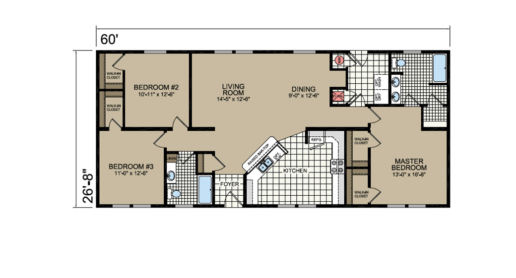 L-483 Floor Plan - Atlantic Homes Lifestyle Series