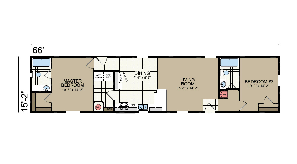 L-492 Floor Plan - Atlantic Homes Lifesytle Series