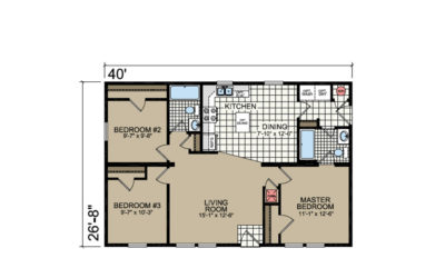 L-E24 Floor Plan - Atlantic Homes Lifestyle Series