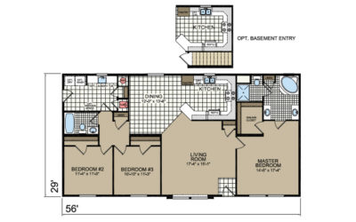 P-656 Peregrine Floor Plan - Atlantic Homes Lifestyle Series
