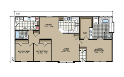 P-656SR Peregrine Floor Plan - Atlantic Homes Lifestyle Series