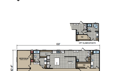 SR-3268 Redman Homes Sunrise Series Floor Plan