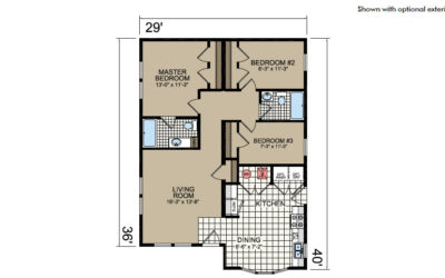 Y41 Floor Plan - Atlantic Homes York Built Series